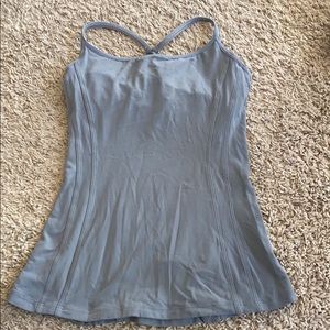 Built in bra workout top